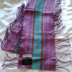 Victoire Mathieu multicolor scarve. Made in France